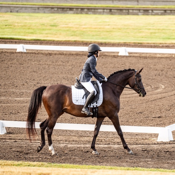 Fair Play Bea short dressage show jacket tailcoat size 34 (Euro) navy - Picture 11 of 11